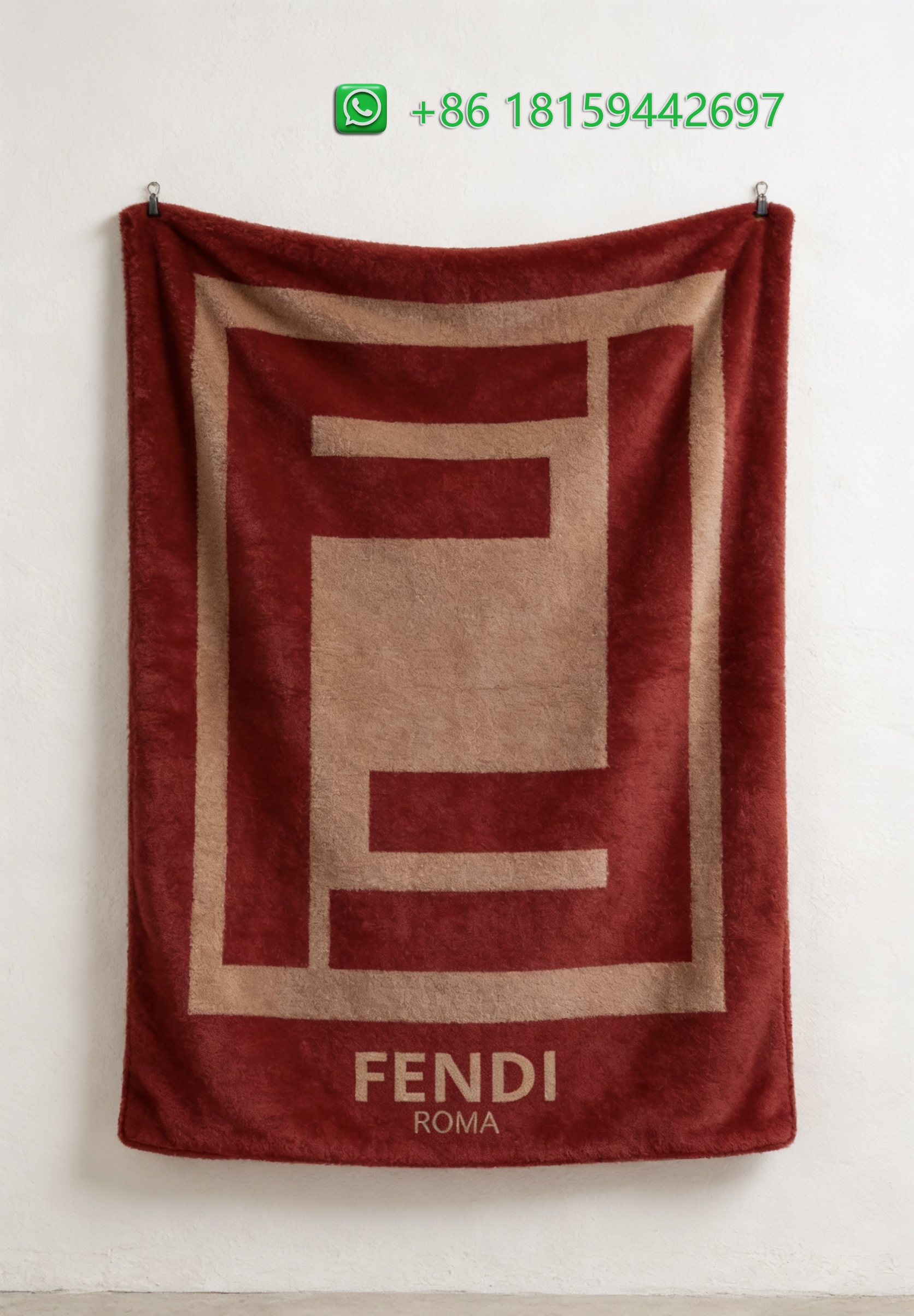 Fendi Throw Blankets